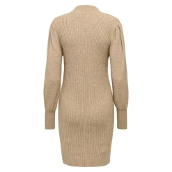 Robe pull Kattie ajustée col montant Femme ONLY