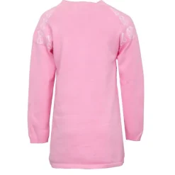 Robe pull maille fine manches longues imprimé logo Fille CXL BY CHRISTIAN LACROIX