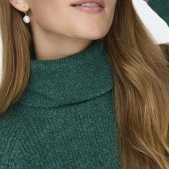 Robe pull Silly col roulé à manches longues Femme ONLY