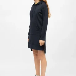 Robe sweat courte mary asymétrique coton Femme BILL TORNADE