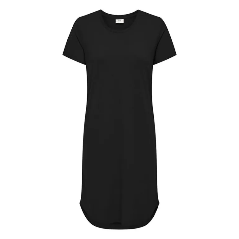 Robe t-shirt manches courtes unie Femme JDY