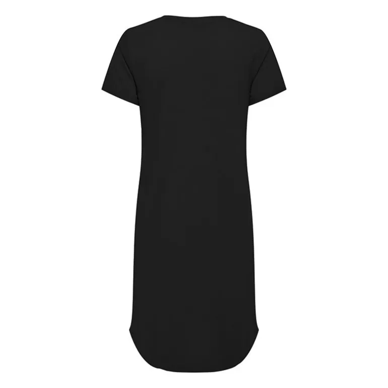 Robe t-shirt manches courtes unie Femme JDY