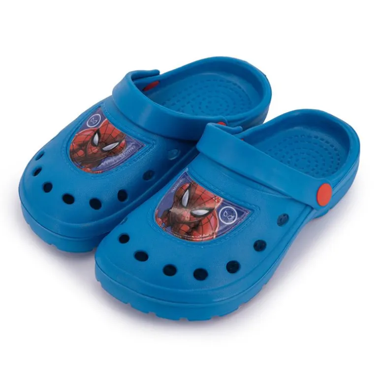 Sabots bi color spiderman bleu électrique Bébé, Enfant MARVEL