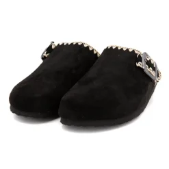 Sabots fourrés liseré crochets Sunny Femme BURTON OF LONDON