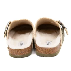 Sabots fourrés liseré crochets Sunny Femme BURTON OF LONDON