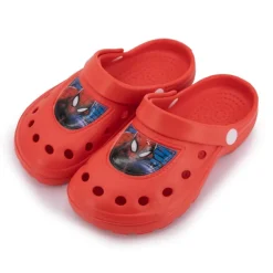 Sabots Spiderman rouge avec dessin Enfant, Bébé MARVEL