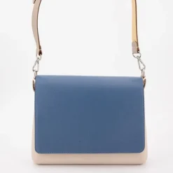 Sac à main bandoulière amovible rabat 25x20x7cm Femme O BAG