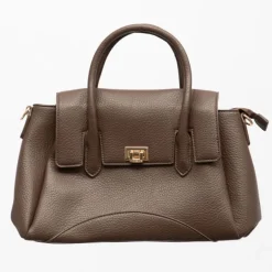 Sac à main type docteur à rabat 32x14x22,5cm Femme TORRENTE