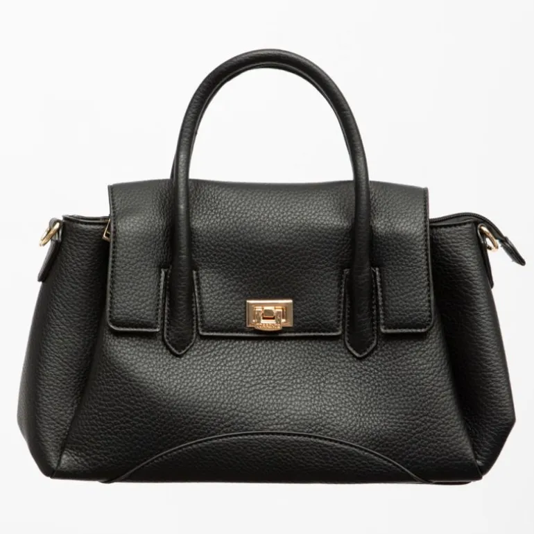 Sac à main type docteur à rabat 32x14x22,5cm Femme TORRENTE