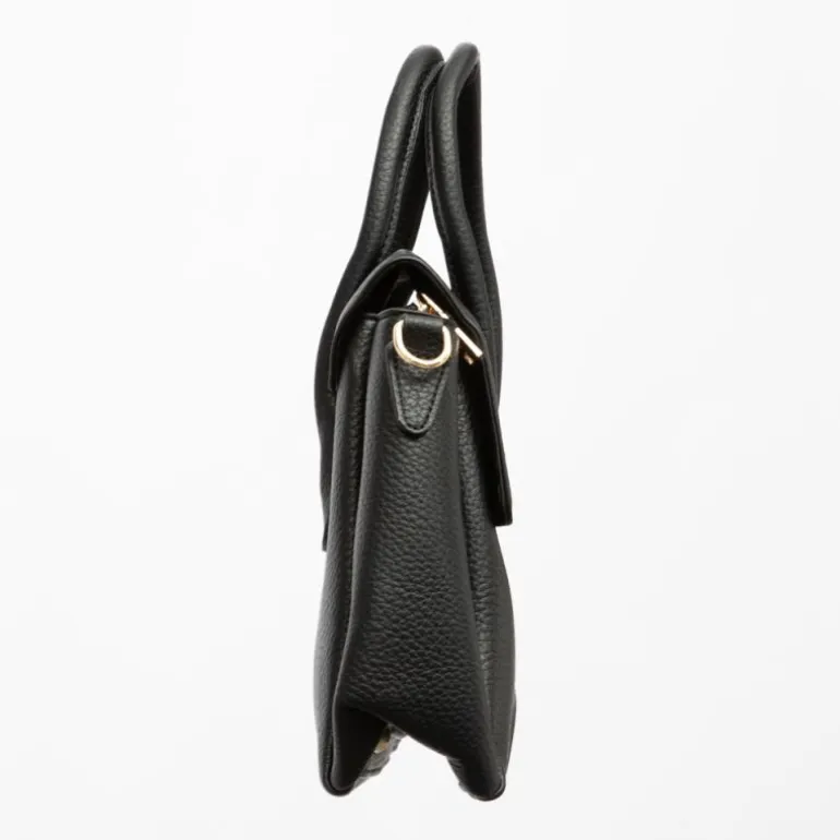 Sac à main type docteur à rabat 32x14x22,5cm Femme TORRENTE