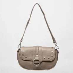 Sac à rabat avec anneau argenté taysir 24x5x14cm Femme GEORGES RECH