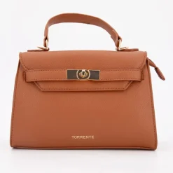 Sac a main taupe 22x16x8 cm Femme TORRENTE