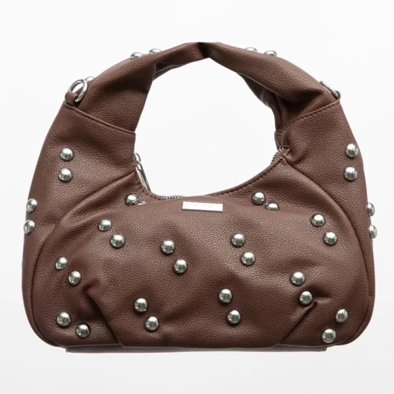 Sac baguette à clous avec anse ajustable 28x10x20cm Femme TORRENTE
