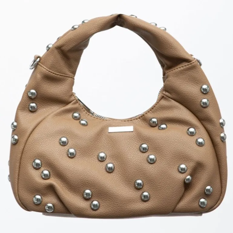 Sac baguette à clous avec anse ajustable 28x10x20cm Femme TORRENTE