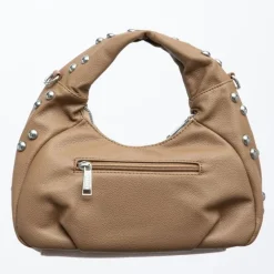 Sac baguette à clous avec anse ajustable 28x10x20cm Femme TORRENTE