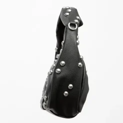 Sac baguette à clous avec anse ajustable 28x10x20cm Femme TORRENTE