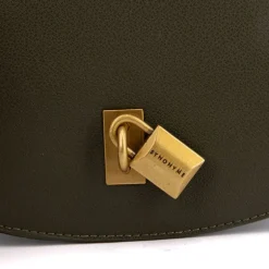 Sac bandoulière motif serpent romelie avec cadenas décoratif doré 27x15x7cm Femme GEORGES RECH