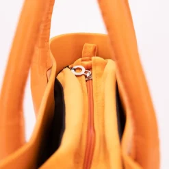 Sac cabas en plastique avec poche en tissu 35c28x10cm Femme O BAG