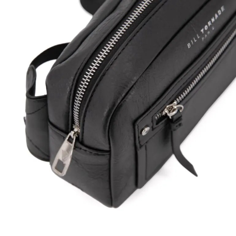 Sac ceinture similicuir texturé 26x16x5cm Homme BILL TORNADE