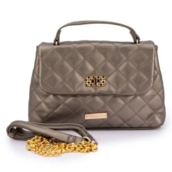 Sac matelassé petit format avec poigné fermeture doré Femme TORRENTE