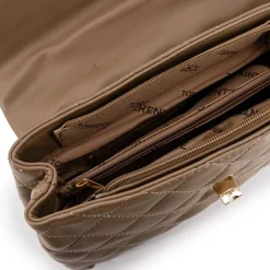 Sac matelassé petit format avec poigné fermeture doré Femme TORRENTE