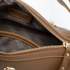 Sac similicuir grainé tya avec logo doré 22,5x9,5x13,5 cm Femme GEORGES RECH