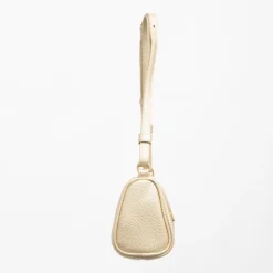 Sac similicuir grainé tya avec logo doré 22,5x9,5x13,5 cm Femme GEORGES RECH