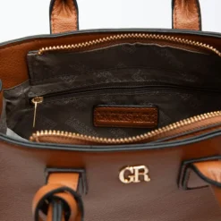 Sac thiffany avec porte clé doré avec médaillon 22x5x15cm Femme GEORGES RECH