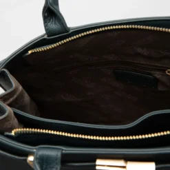 Sac thumette trapèze avec clip doré 32x13x22cm Femme GEORGES RECH