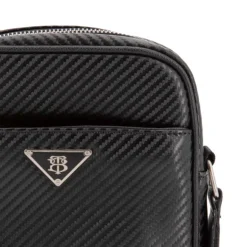 Sacoche carbone avec coutures 20x24x5cm Homme BILL TORNADE