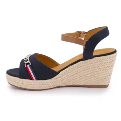 Sandale compense navy 5390010026 t36/41 Femme TOM TAILOR