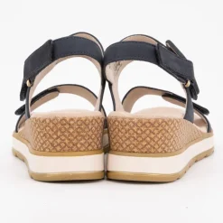 Sandale compensee nubuck olive 36/41 Femme CAPRICE