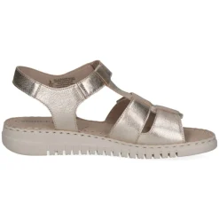 Sandale platin metal 36/41 Femme CAPRICE