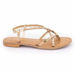 Sandales à entre-doigts irisé Monatres Femme LES TROPEZIENNES PAR M.BELARBI