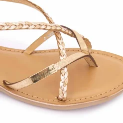 Sandales à entre-doigts irisé Monatres Femme LES TROPEZIENNES PAR M.BELARBI