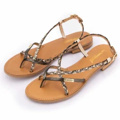 Sandales à entre-doigts irisé Monatres Femme LES TROPEZIENNES PAR M.BELARBI