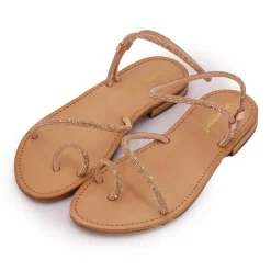 Sandales à strass Hodaxa argent Femme LES TROPEZIENNES PAR M.BELARBI