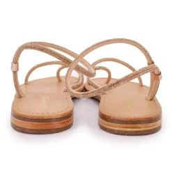 Sandales à strass Hodaxa argent Femme LES TROPEZIENNES PAR M.BELARBI