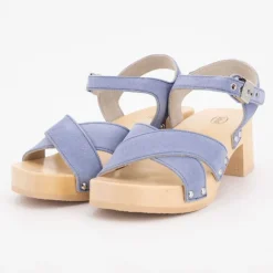 Sandales à talons bleues pescura glacial Femme SCHOLL