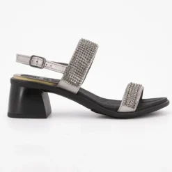 Sandales à talons noires élysees à strass Femme SCHOLL