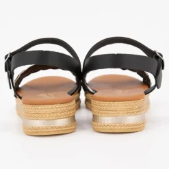 Sandales compensees negro t36/41 Femme CARLA TORTOSA