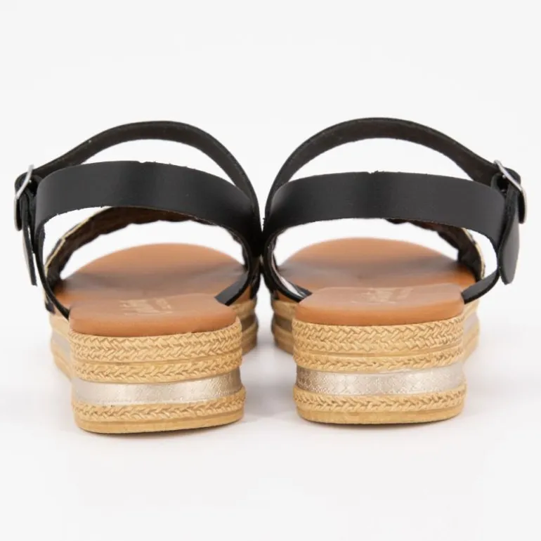 Sandales compensees negro t36/41 Femme CARLA TORTOSA