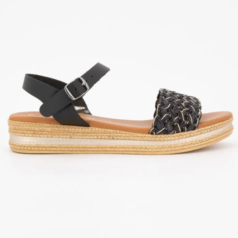 Sandales compensees negro t36/41 Femme CARLA TORTOSA