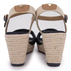 Sandales compensées bi-color Femme TOM TAILOR