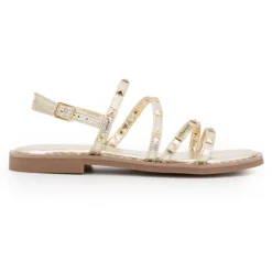 Sandales Corabel gold à strass Femme LES TROPEZIENNES PAR M.BELARBI