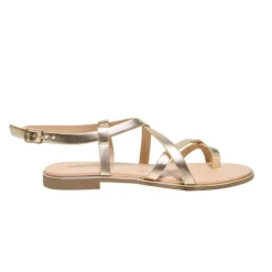 Sandales couleur dorée avec boucle Femme ONLY
