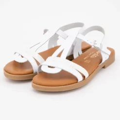 Sandales glitter blanco 17441 t28/35 Enfant CARLA TORTOSA