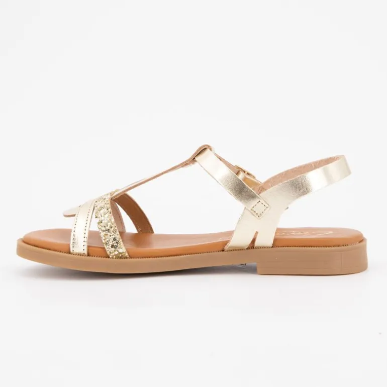 Sandales glitter blanco 17441 t28/35 Enfant CARLA TORTOSA