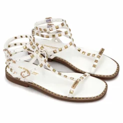 Sandales hautes cuir léger clouté Coralie Femme LES TROPEZIENNES PAR M.BELARBI