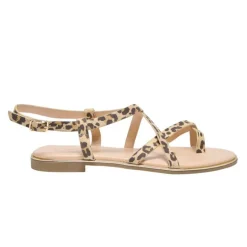 Sandales mari imprimé léopard avec boucle Femme ONLY